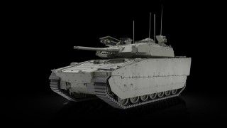 Model czeskiego bojowego wozu piechoty CV90 MkIV.