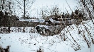 Czołg K2 Black Panther należący do 15. Giżyckiej Brygady Zmechanizowanej.