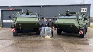 Pierwsze transportery opancerzone Patria 6x6 (CAVS) dla Bundeswehry.