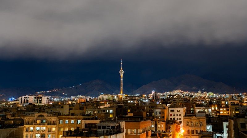 Teheran, stolica Iranu.