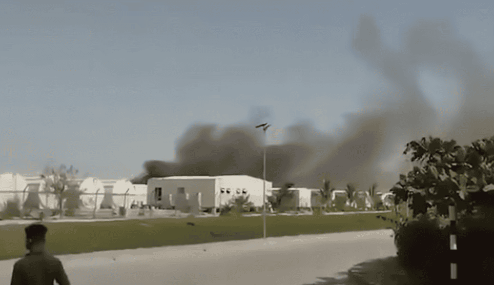 Drony uszkodziły zbiornik paliwa w porcie w Omanie