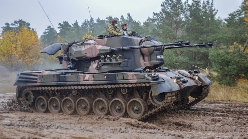 Rumuńskie zestawy przeciwlotnicze Gepard.