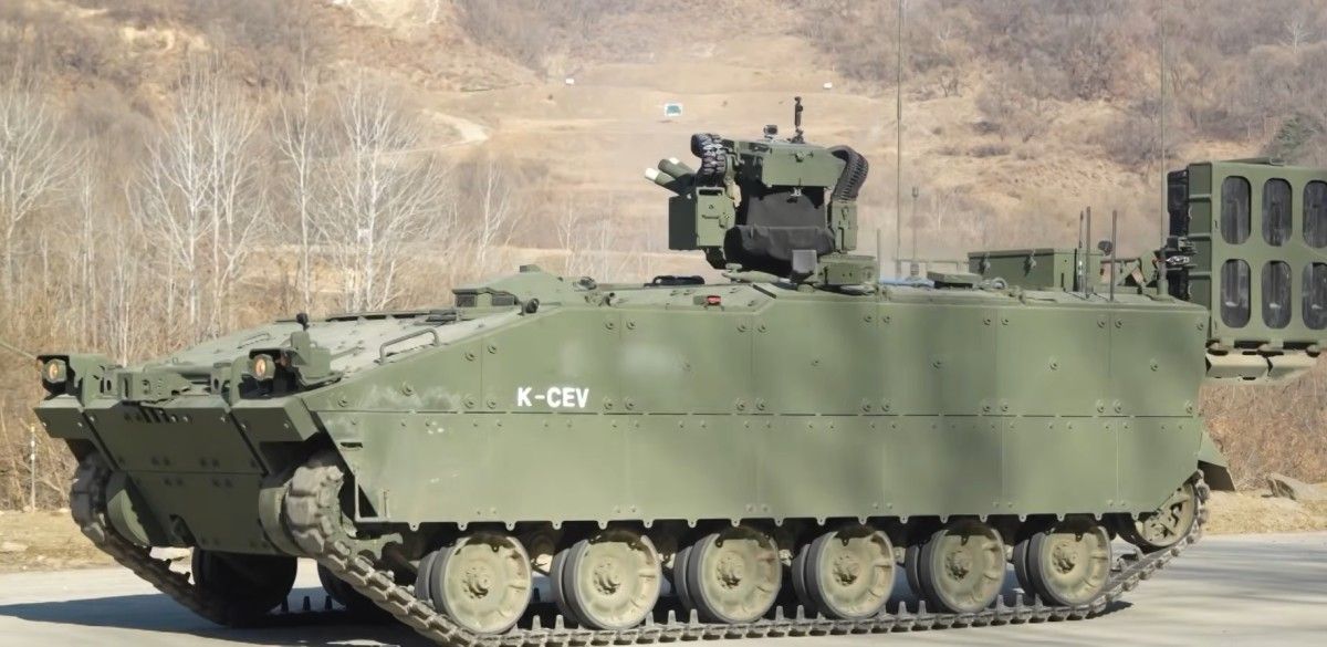 A fresh  sapper truck from Korea. Can operate unmanned