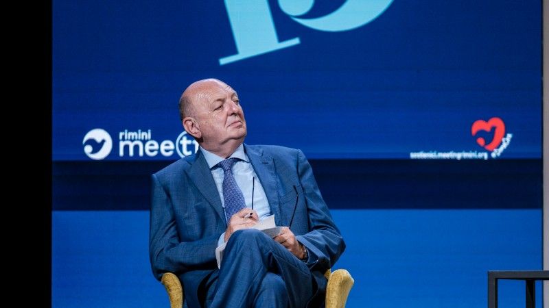 Minister środowiska i bezpieczeństwa energetycznego Włoch Gilberto Pichetto Fratin.