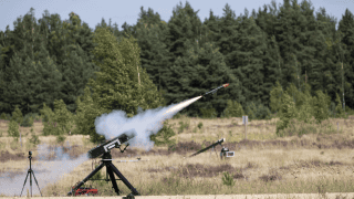 Testowe strzelanie pocisku Mark 1