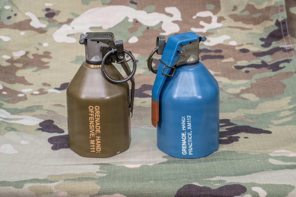 The American army is introducing a fresh  hand grenade into service. The first specified  change since the Vietnam War