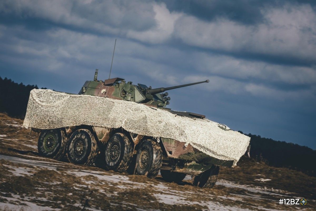 Wolverines have moved to the training ground. Preparations for the Customs Lynx-26