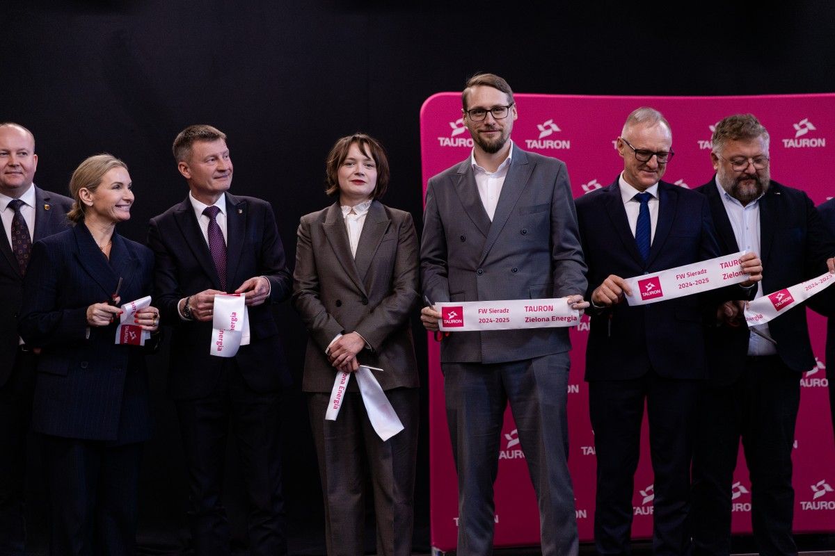 Energia z wiatru od Taurona. Farma w Sieradzu dostarczy energię do 40 tys. domów.