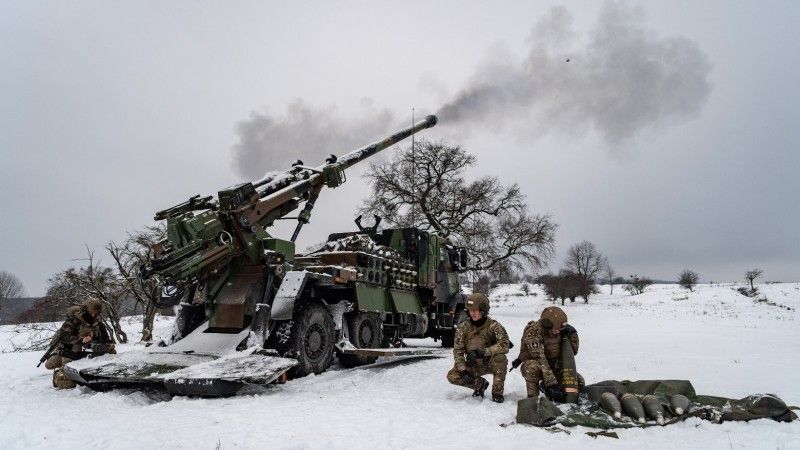 Francuska armatohaubica samobieżna CAESAR.