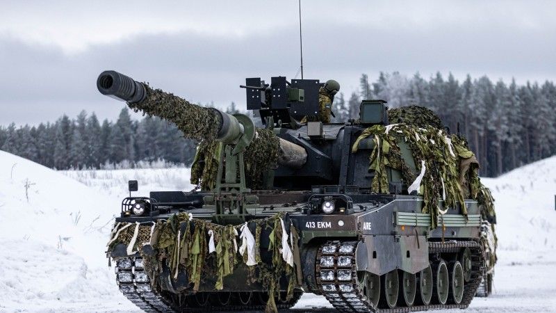 Estońska armatohaubica K9EST Kõu.