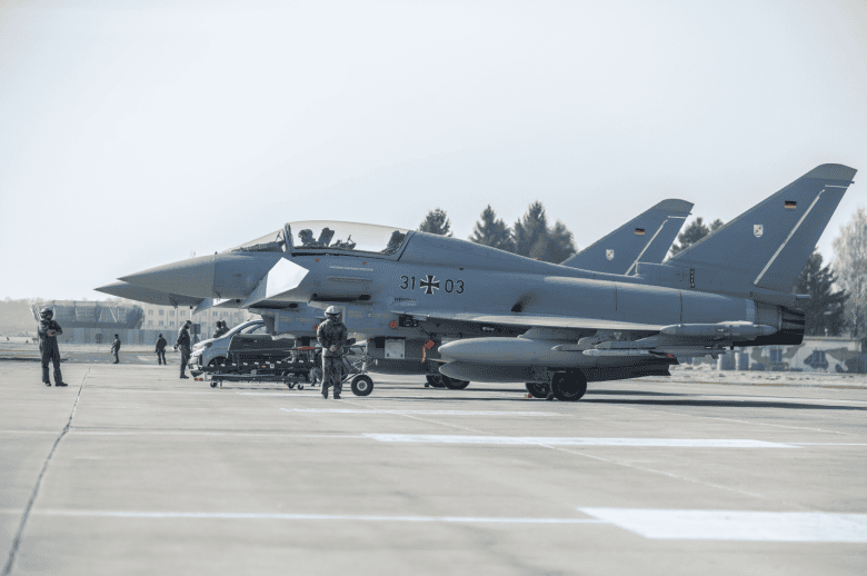 Niemieckie Eurofightery