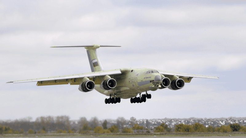 Oblot najnowszej wersji samolotu Ił-76