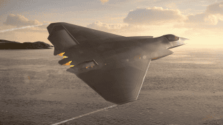 Wizja załogowego samolotu z programu GCAP