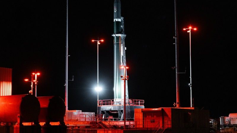 System nośny HASTE na platformie startowej.