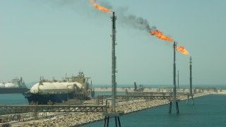 Terminal LNG w Ras Laffan w 2012 r.