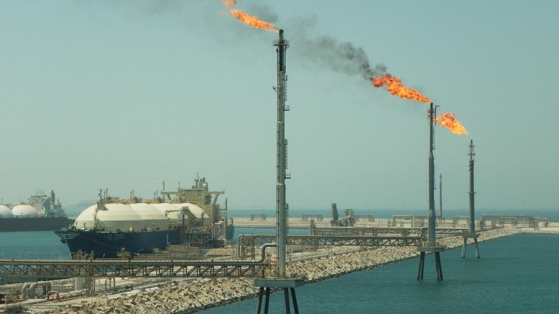 Terminal LNG w Ras Laffan w 2012 r.