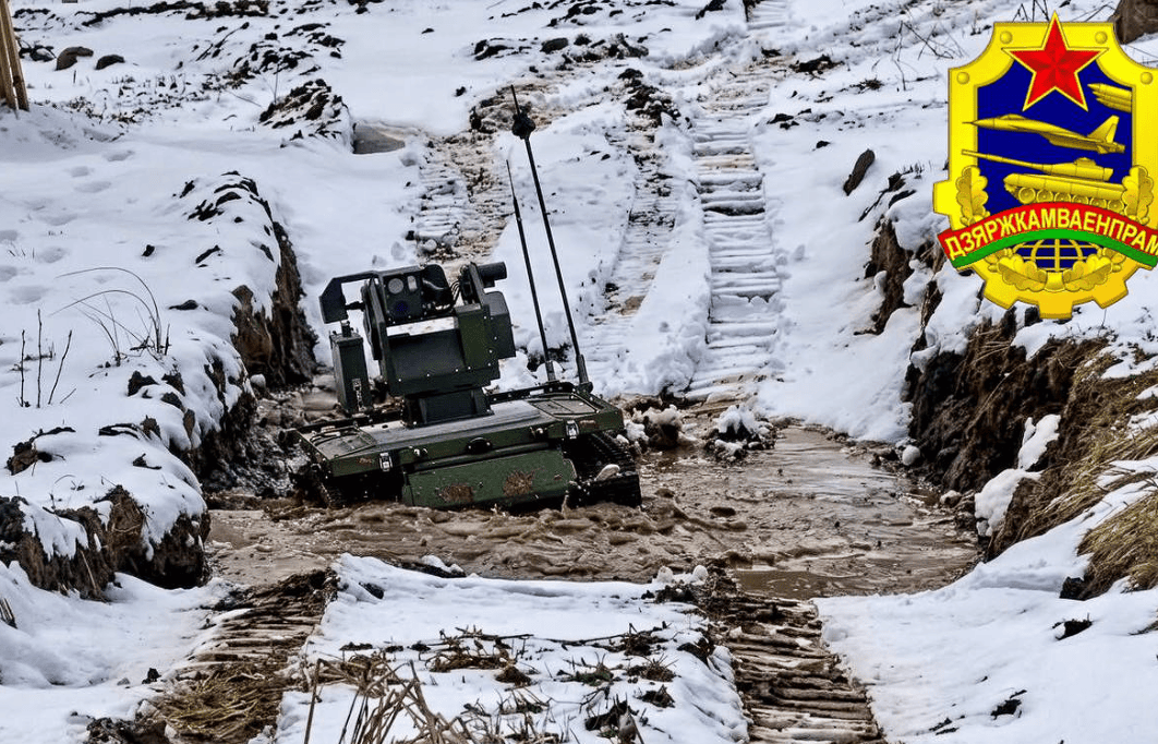 Białoruś testuje nowe bezzałogowe pojazdy lądowe