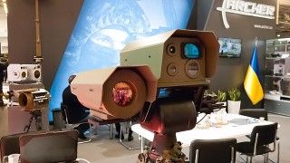 Archer Sych 5K counter-sniper device, 'Zbroya ta Bezpeka' military fair, Kyiv, Ukraine, 2018