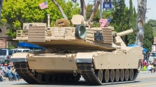 US M1A1 MBT.