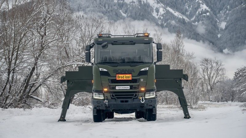 Holownik, Scania, FMV, Szczęśniak, Szwecja