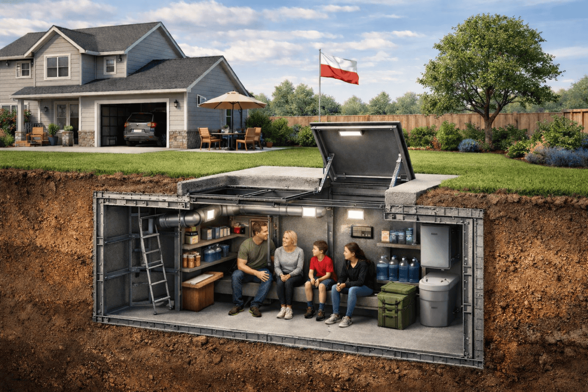 Prywatna infrastruktura ochronna. Komercyjne schrony wsparciem w ochronie ludności