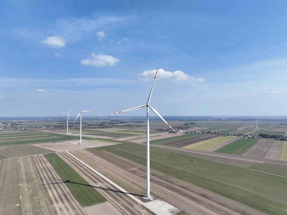 Tauron przekazał do eksploatacji szesnastą farmę wiatrową