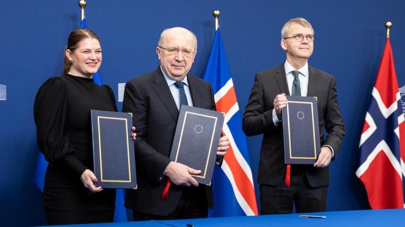 Podpisanie umów, dzięki którym Norwegia oraz Islandia dołączają do programów GOVSATCOM i IRIS 2.