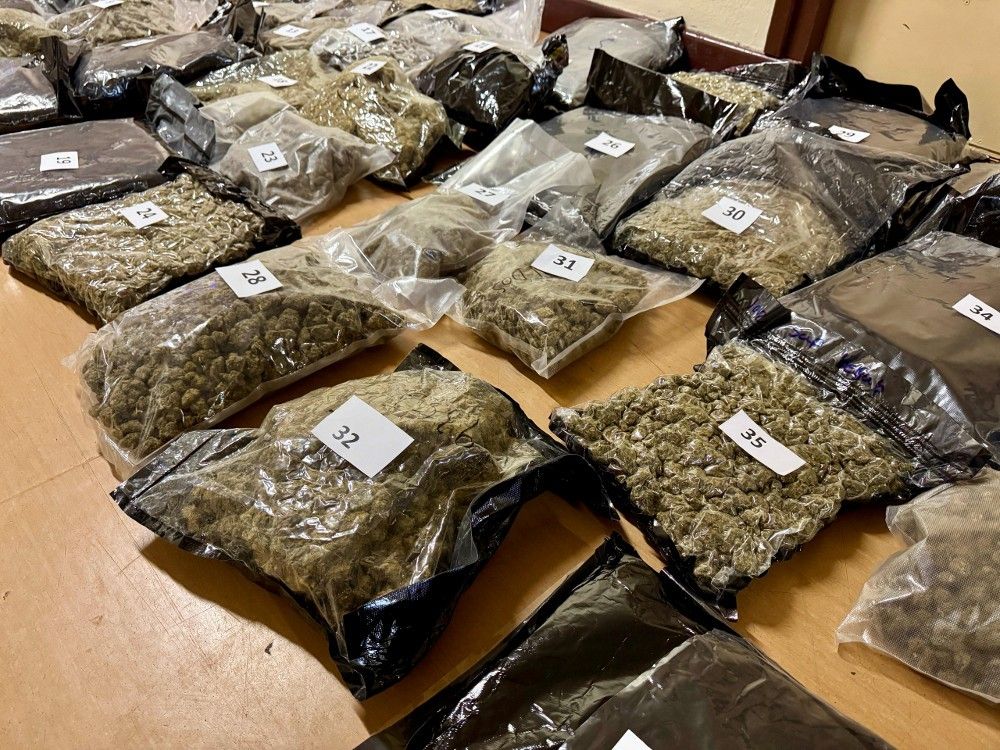 Przeładowywali 150 kg narkotyków. Wśród zatrzymanych lider „bojówki” Legii