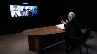 Fatih Birol, szef Międzynarodowej Agencji Energii (MAE), przemawia na spotkaniu ministrów energii i finansów państw G7 w marcu 2026 r.