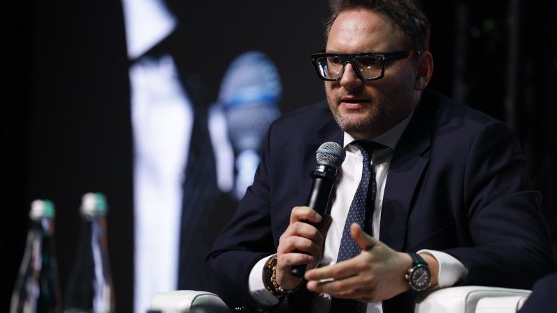 Prezes PSG dr Szymon Paweł Moś na organizowanej przez Energetykę24 konferencji PowerConnect Energy Summit w Gdańsku.