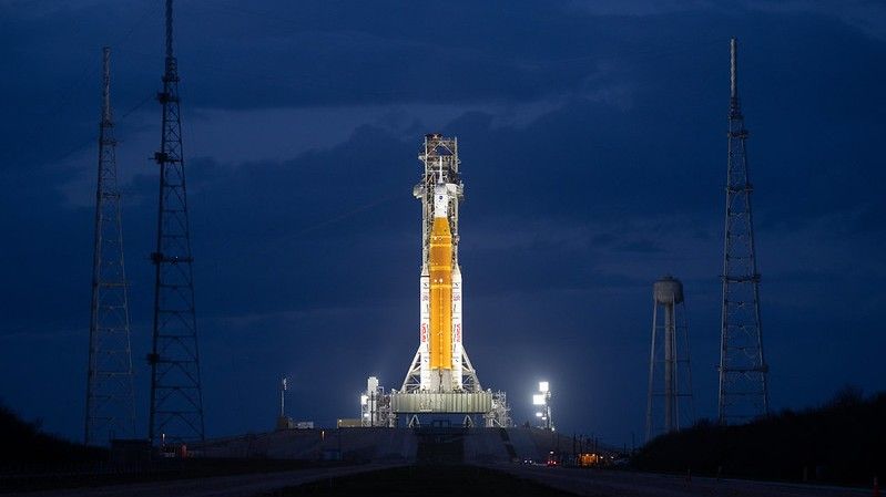 NASA, Artemis II, SLS, Księżyc, USA, Stany Zjednoczone, kosmos, technologie