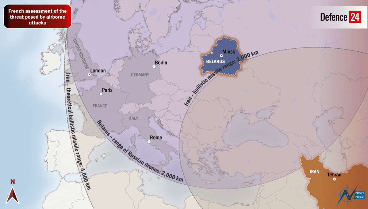 France fears drones from Belarus
