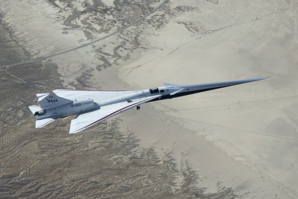 NASA kontynuuje próby X-59