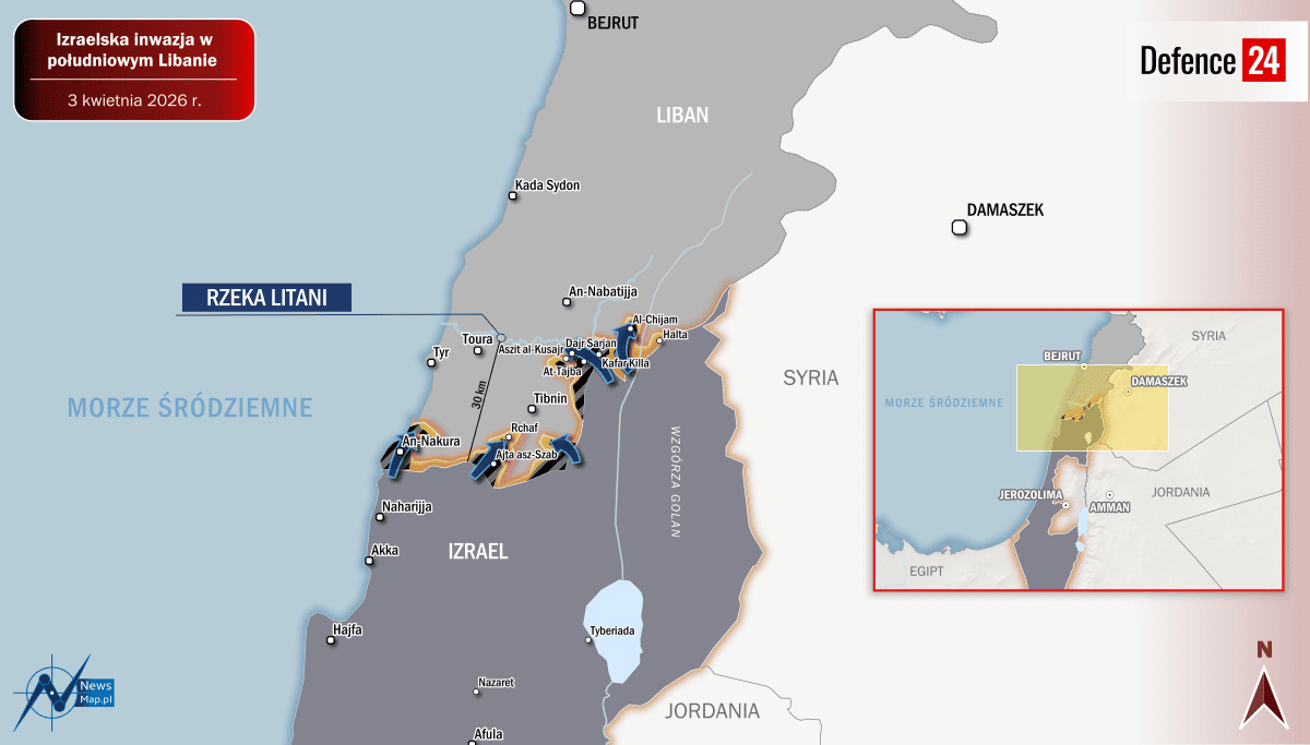 Izrael naciera na północ. Nowa inwazja [ANALIZA]