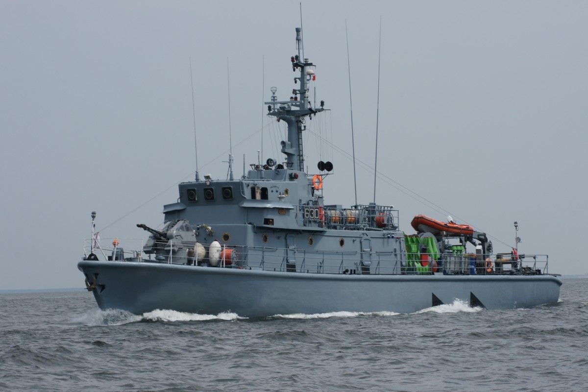 The first plastic minesweeper is going down in history. He swam for 44 years