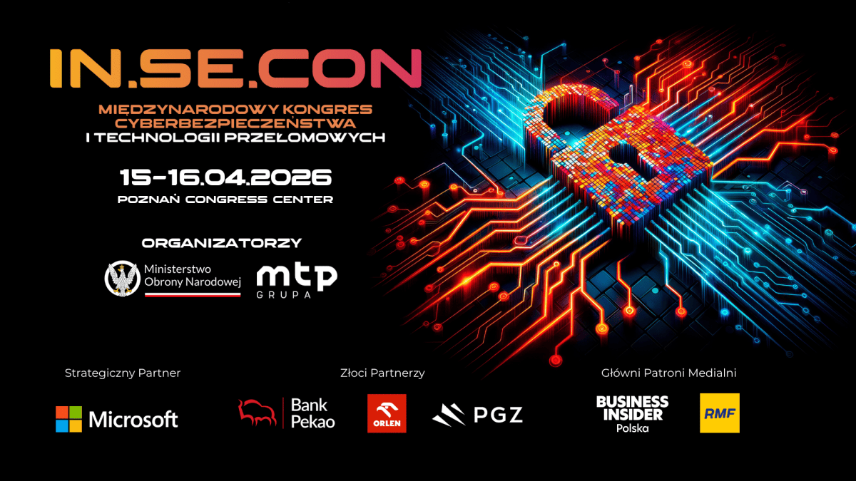 Poznań gospodarzem debaty o cyfrowym bezpieczeństwie. IN.SE.CON 2026 już w połowie kwietnia