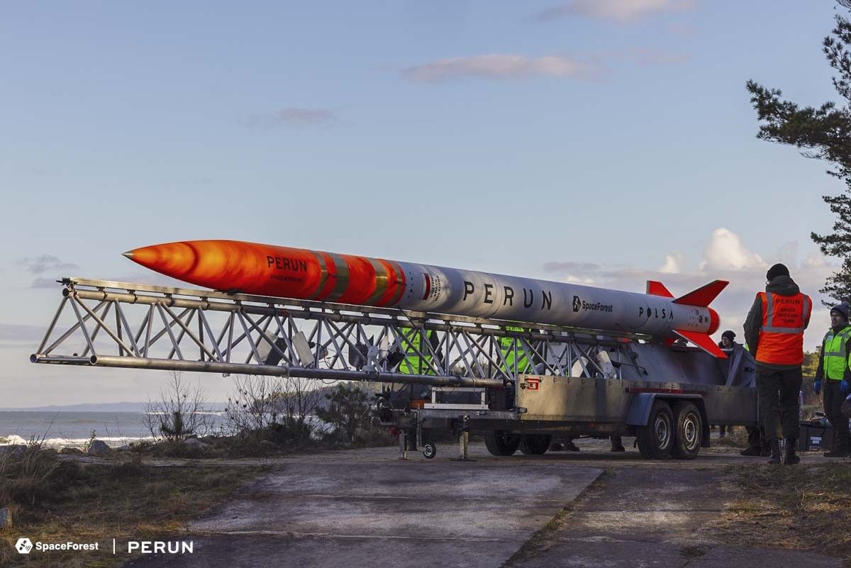 Czwarty lot polskiej rakiety Perun. realizowane są przygotowania