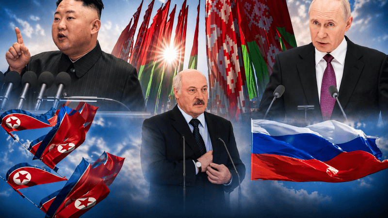białoruś, rosja, korea płn, putin, łukaszenka, kim