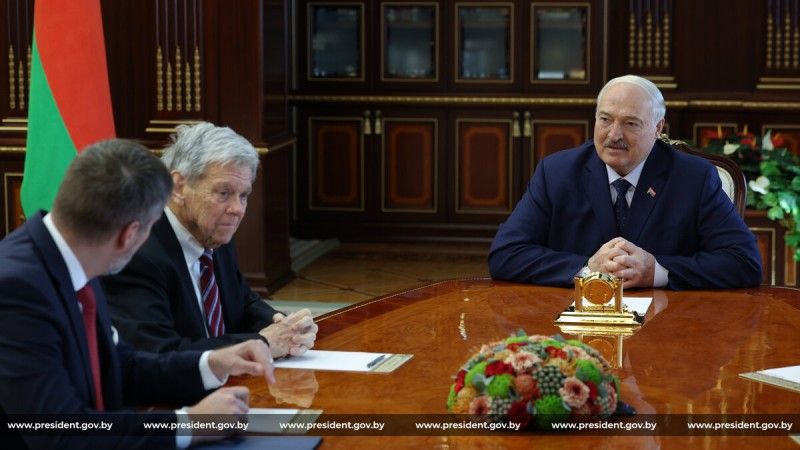 Meeting with US delegation led by US Special Envoy for Belarus John Coale.