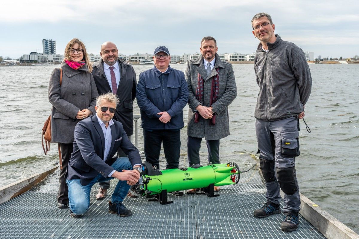 Podwodna Pirania z Gdańska już działa