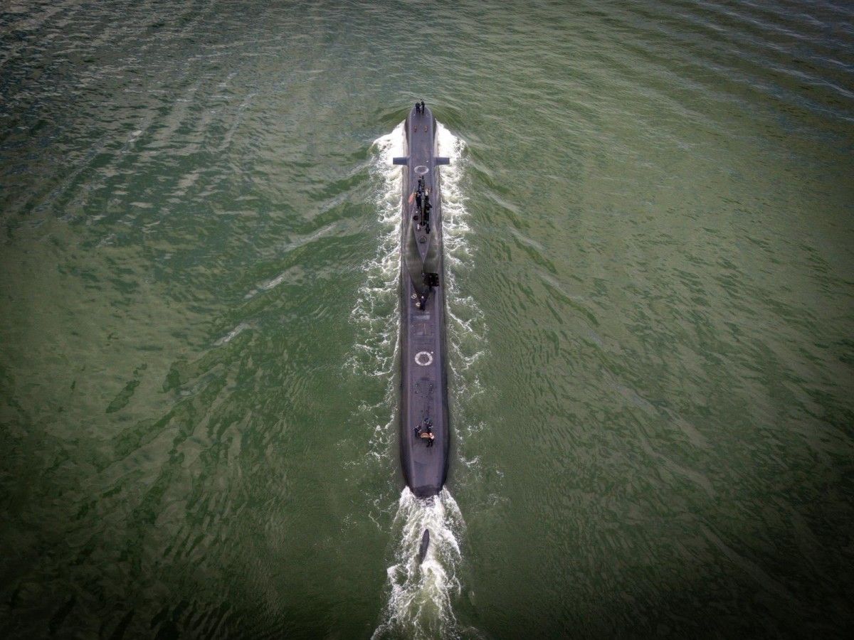 Portugalski okręt podwodny na Bałtyku