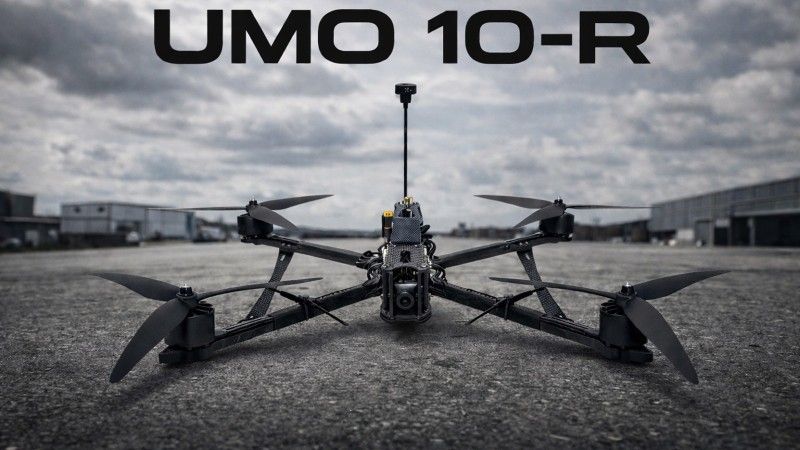 Dron FPV UMO 10-R.