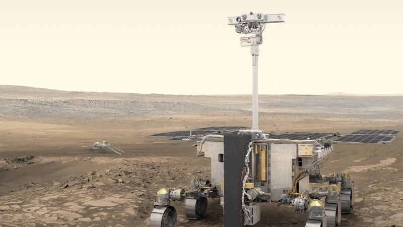 ESA, Europejska Agencja Kosmiczna, ExoMars, Mars, łazik Rosalind Franklin, kosmos, technologie