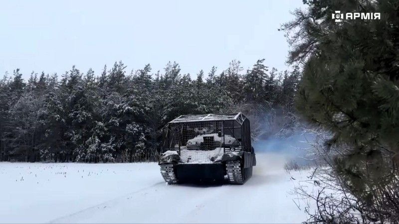 Ukraiński wóz ewakuacyjny powstały na bazie kadłuba armatohaubicy samobieżnej 2S19 Msta-S oraz wieży czołgu T-72B.
