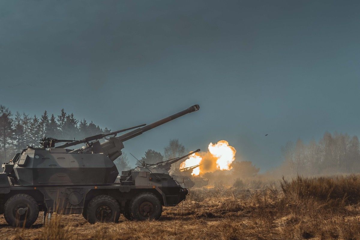 Haubice DANA na ćwiczeniach Celny Ryś-26. Wyjątkowy egzemplarz