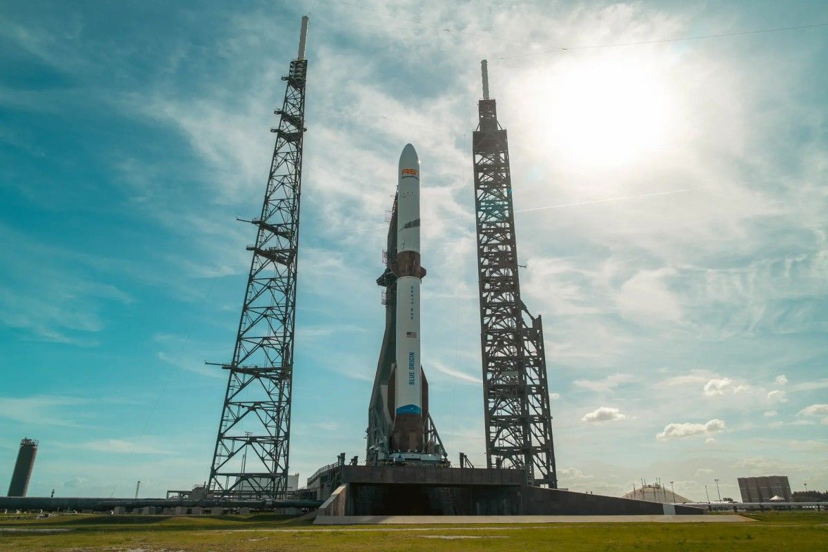 Misja rakiety New Glenn. Udany lot i stracony satelita