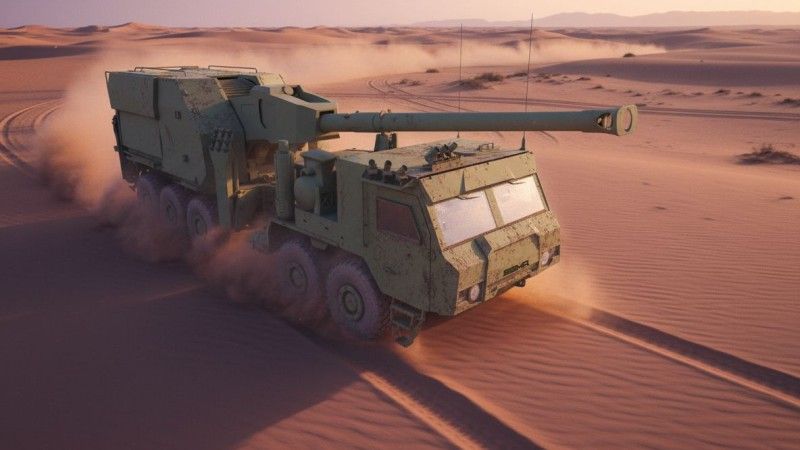 Armatohaubica samobieżna Roem/SIGMA.