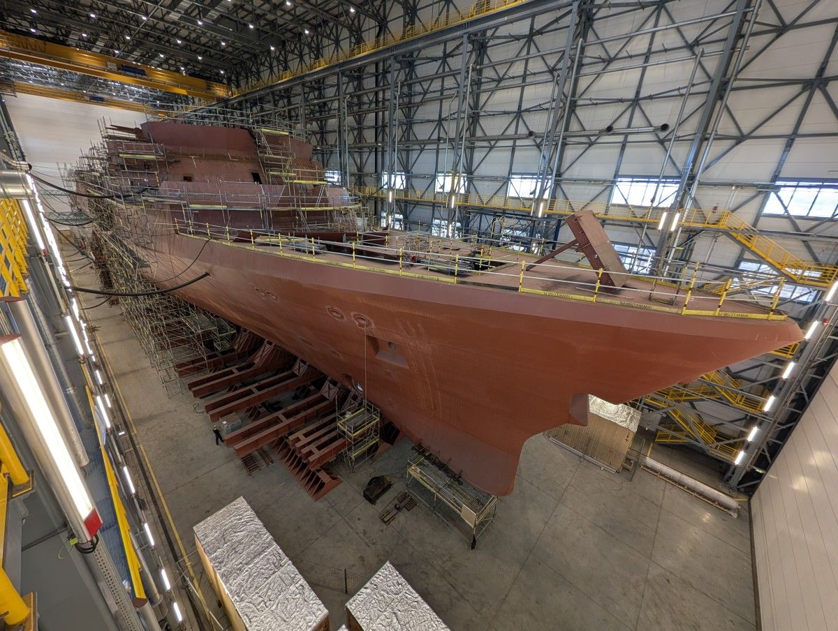 Niedługo pierwsza blacha na Huragan, a Wicher rośnie [FOTO]