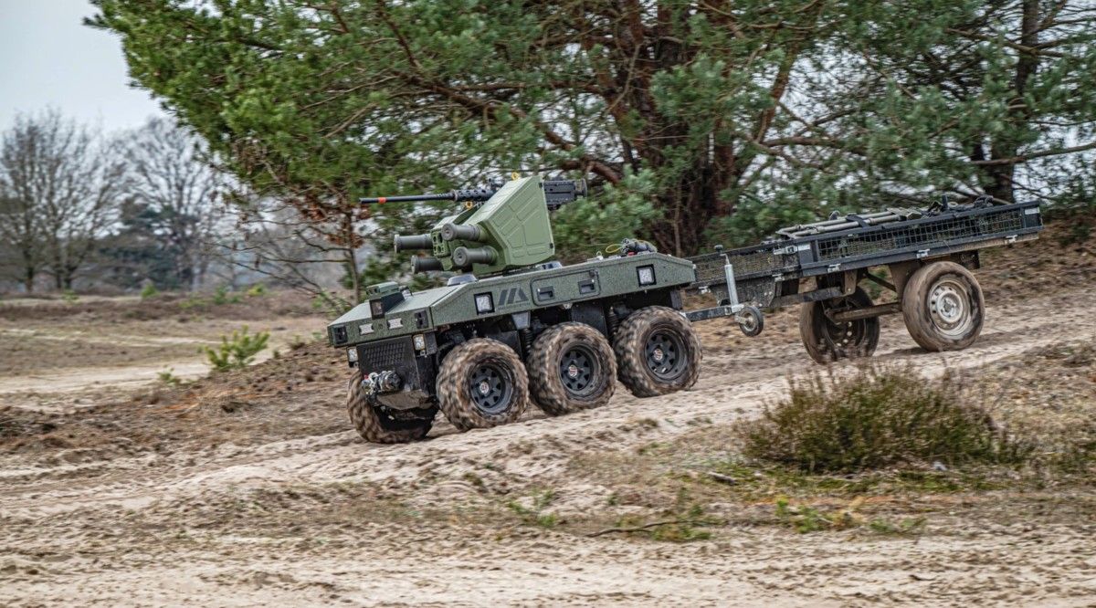 Nie robot-żołnierz, a inteligentny partner. Nadchodzi era dronów lądowych