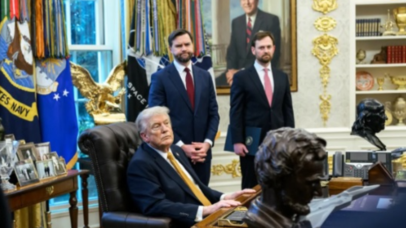 JD Vance i Donald Trump